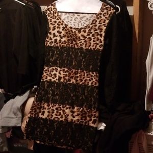 Leopard dress